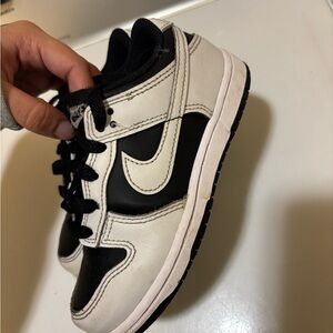 Nike Kids Black and White Sneakers